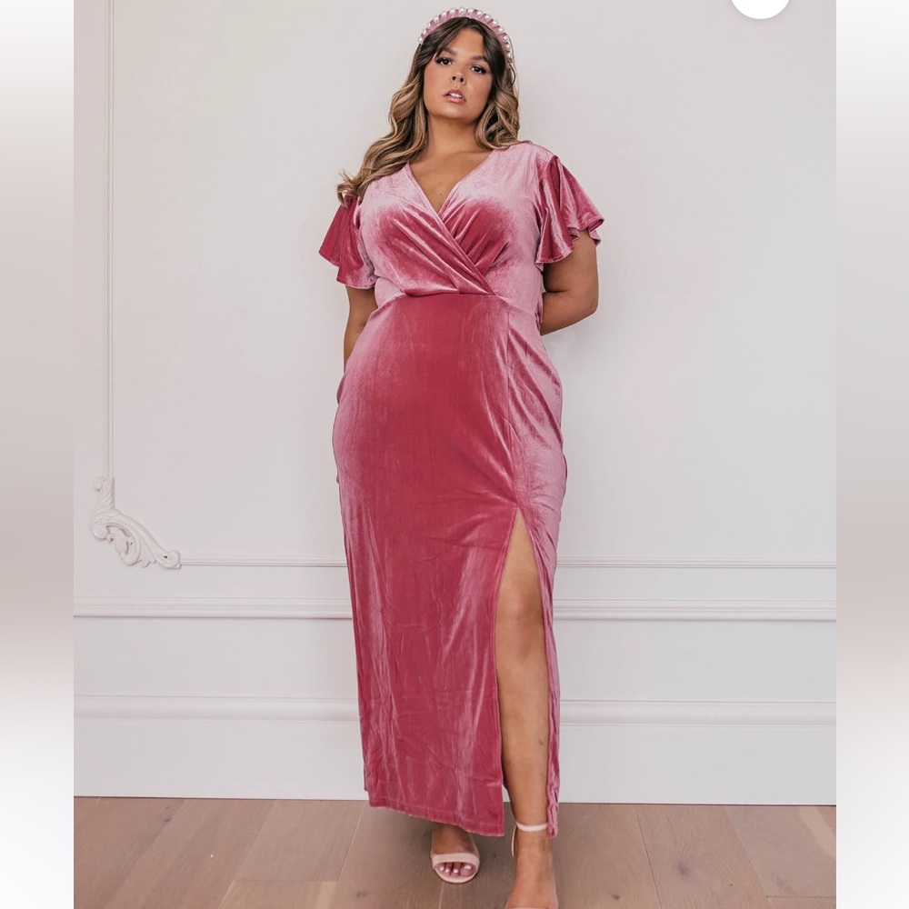 Jessa Kae Velvet Everly Dress